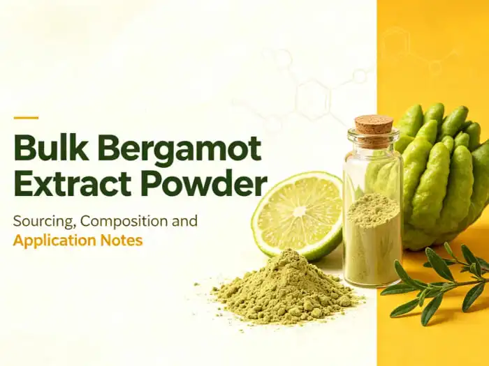 Why Are Manufacturers Exploring Bulk Bergamot Extract for New Formulations?